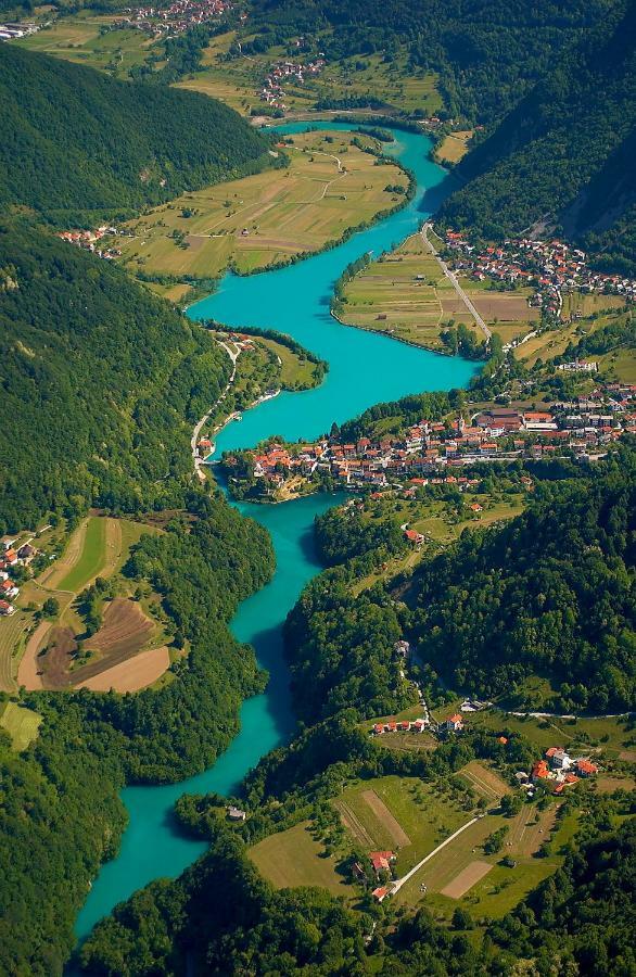 Sobe Baca Hotel Most na Soči Екстериор снимка