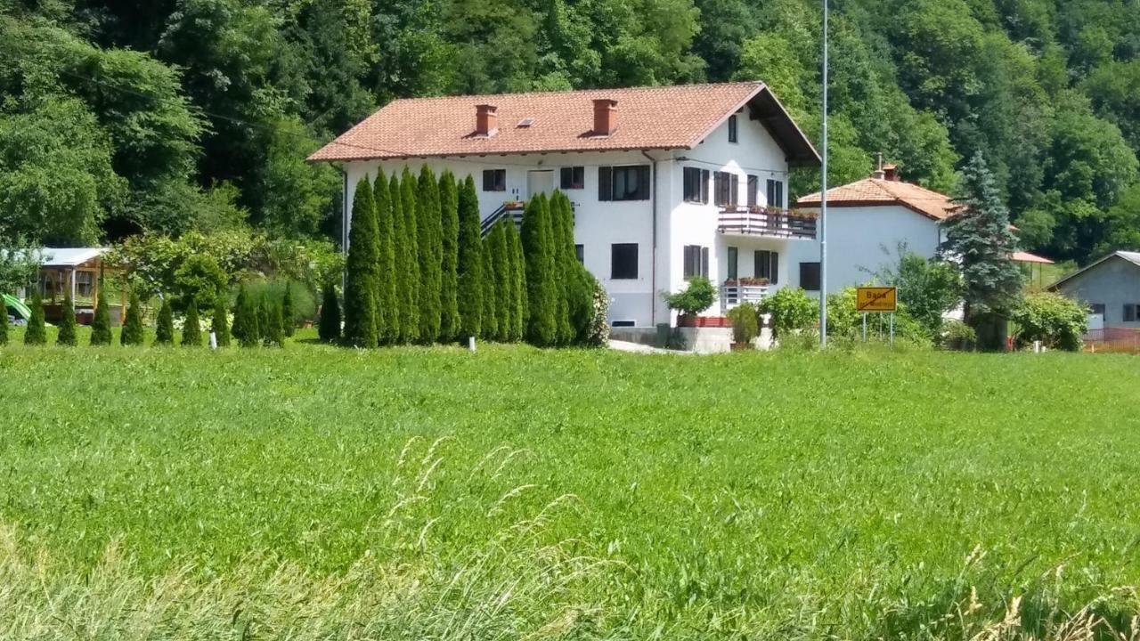 Sobe Baca Hotel Most na Soči Екстериор снимка